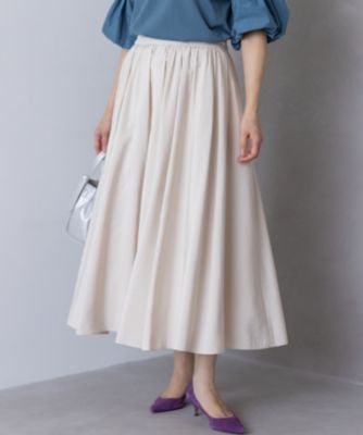 集英社HAPPY PLUS STORE組曲 L（クミキョク　エル）/【レングス調整可能】バウンディングシャーティングスカート