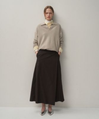 ATON(エイトン)のVINTAGE KNIT | スキッパーポロセーター通販