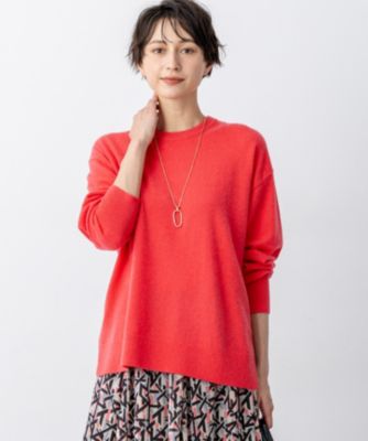 23区 ピュアカシミヤ ボーダー ニット 38 SLOW/一部店舗限定】ソフト