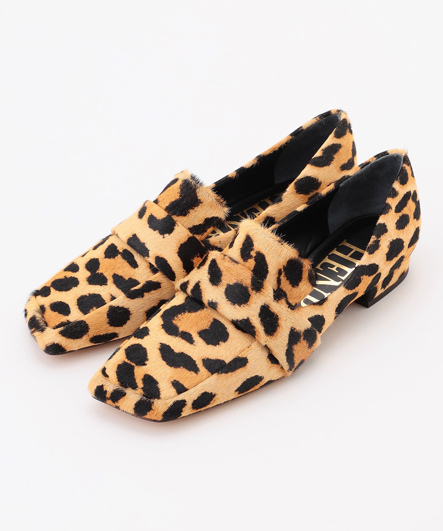 BEIGE，(ベイジ)/【一部店舗限定】HENRI EN VARGO / MAYA レオパードローファー