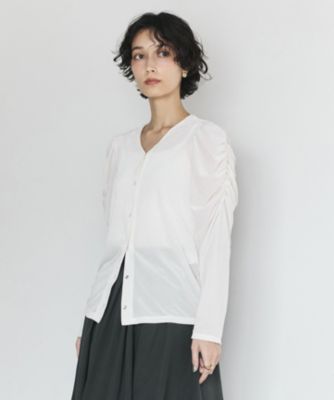 【美品】ELISA エリザ 旧ハロッズ フード付きロングカーディガン 淡いグレー 美品】ELISA エリザ 旧ハロッズ フード付きロングカーディガン