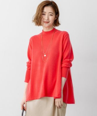 23区 L(ニジュウサンク エル)の【洗える】ピュアカシミヤ フレア