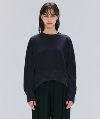 集英社HAPPY PLUS STOREBEIGE，（ベイジ）/【洗える】LA MONNAIE / モヘアMIXクルーネックニット