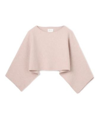 集英社HAPPY PLUS STOREBEIGE，（ベイジ）/CHICORA / プルオーバーウールニットケープ
