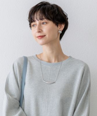 23区(ニジュウサンク)のバートップ スネークチェーン ネックレス通販