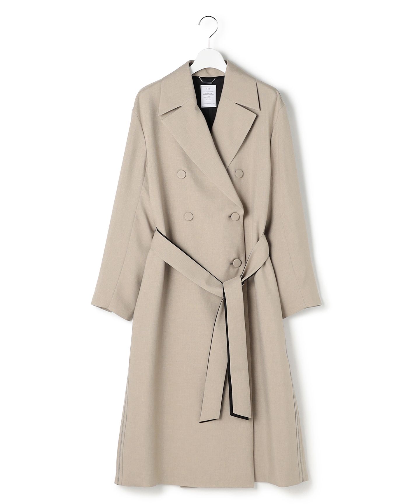 ICB(アイシービー)/【WEB＆一部店舗限定】SerikaWorsted  トレンチコート