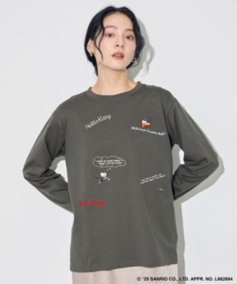 ANY(エニィ)の【ハローキティ×ANY】ロゴTシャツ通販 | 集英社HAPPY