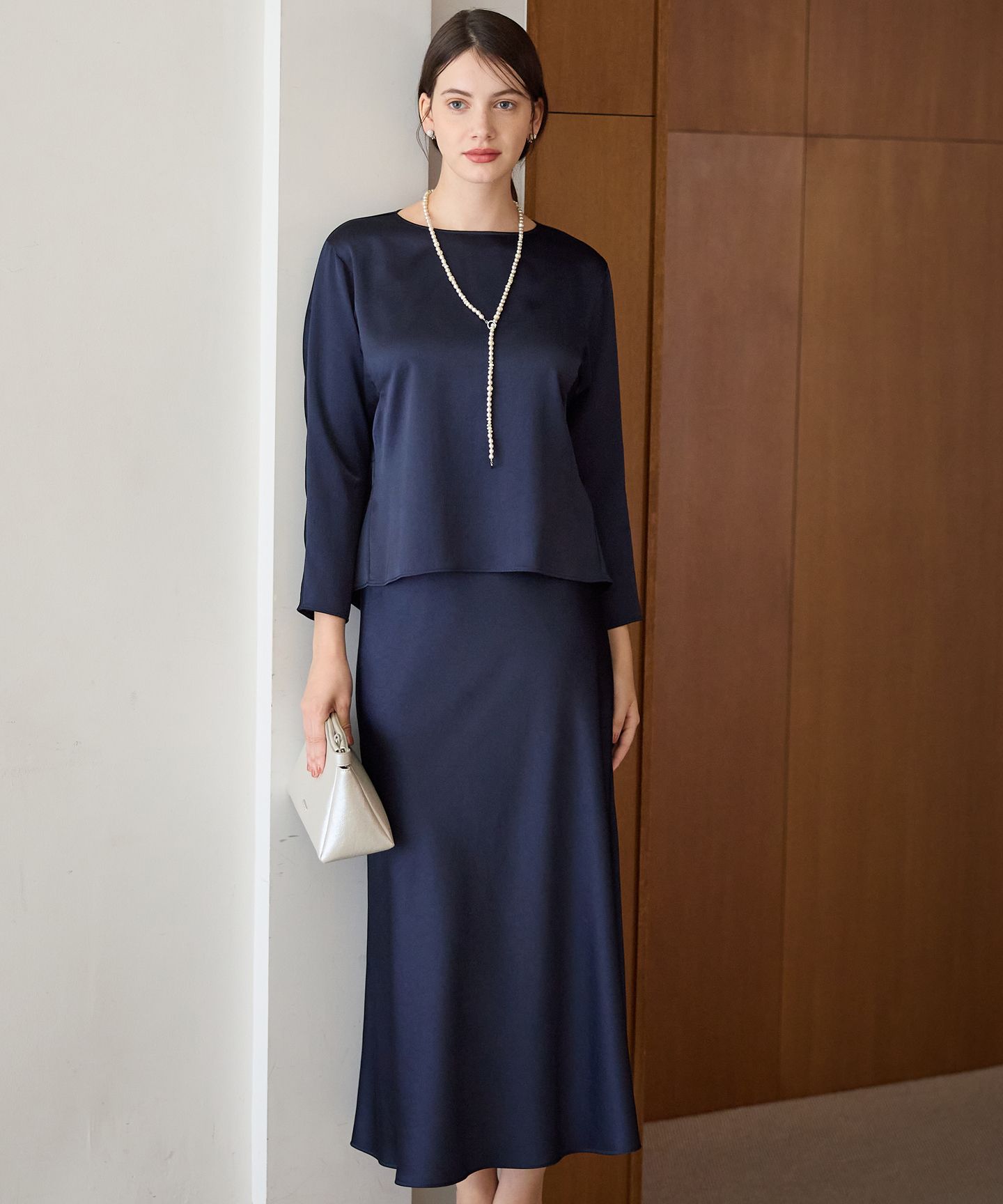 23区 L(ニジュウサンク エル)/【APPLAUDIR】ヴィンテージサテン セットアップ