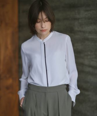 美品♦︎iCB 接触冷感 UVケア 洗える FluidBackSatinTブラウス ICB｜【新色追加・接触冷感・UVケア・速乾・洗える