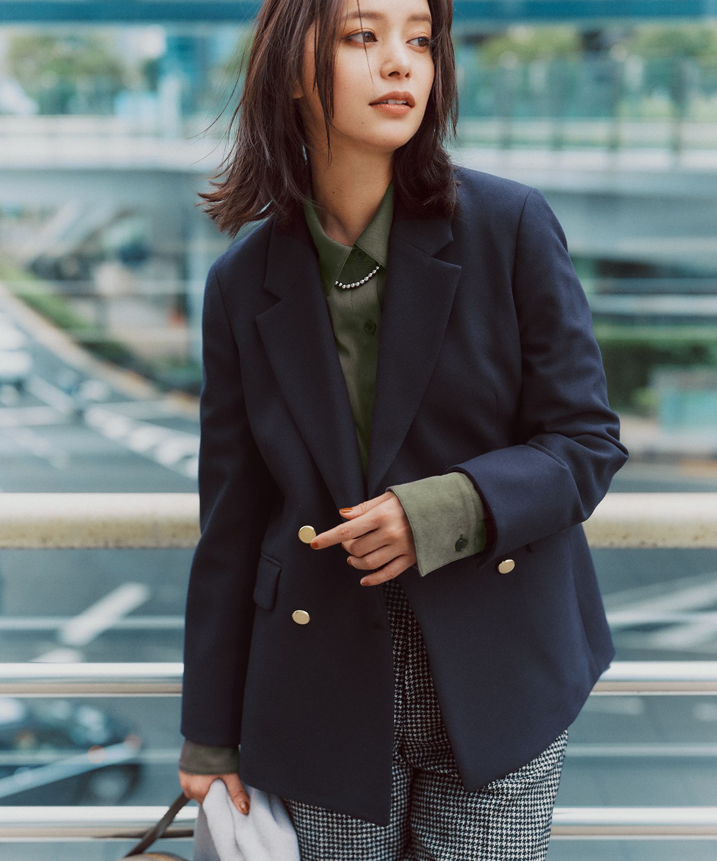 ANY SIS(エニィスィス)/【保温効果・ストレッチ・洗える】ビューティサーモ2WAYストレッチ テーラードジャケット