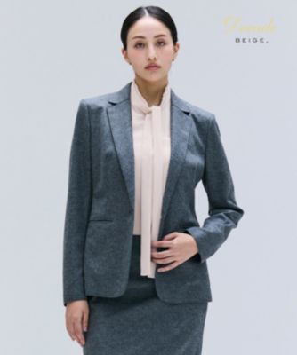 BEIGE. ベイジ　スカート　セットアップ　フォーマル　ウール　黒　L〜XL BEIGE. ベイジ スカート セットアップ フォーマル ウール 黒 L