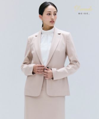 新品同様　beige, 　ベイジ　セットアップ　スーツ　キャメル　ベージュ BEIGE，(ベイジ)の【セットアップ対応】CORBY / ウール