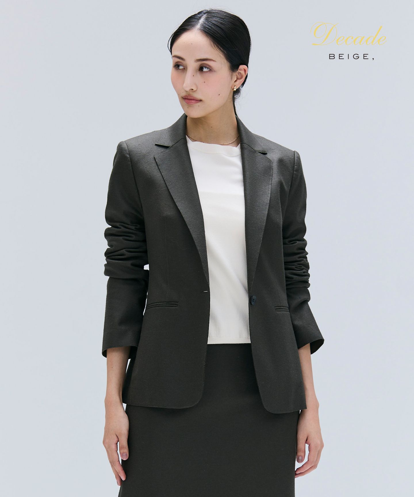 BEIGE，(ベイジ)/【セットアップ対応】CORBY / ウールテーラードジャケット