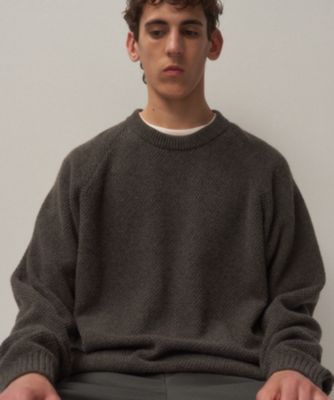 ATON(エイトン)のLAMBS WOOL | クルーネックセーター - UNISEX