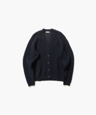 ATON(エイトン)のWOOL CASHMERE ALPACA | メッシュVネック