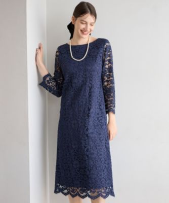 美品　23区APPLAUDIR レースドレス➕ボレロ APPLAUDIR】デリカレース ドレス / 23区 | ファッション通販