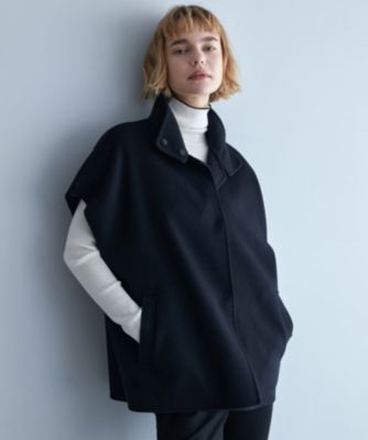 集英社HAPPY PLUS STOREICB L（アイシービー　エル）/WoolRever  スタンドカラージレ