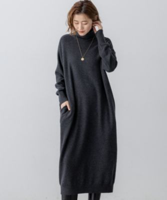 VERSACE カシミヤ ニットワンピース URBAN RESEARCH ROSSO｜カシミヤ混2WAYニットワンピース | Rakuten