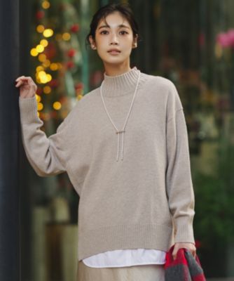 23区(ニジュウサンク)の【見上愛さんコラボカラー/Oggi掲載】カシミヤ