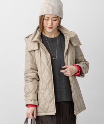 中綿パディング フード2WAY アウター