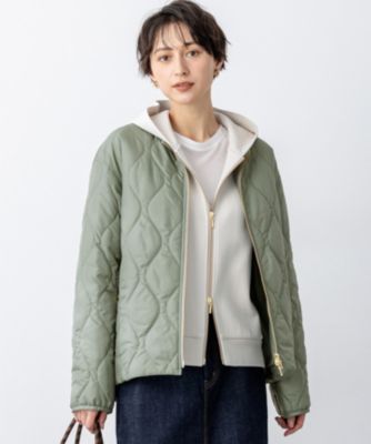 23区中綿パディング コンパクト アウター 23区 S(ニジュウサンク エス)の中綿パディング コンパクト アウター