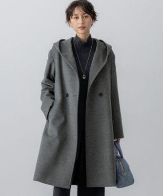 23区(ニジュウサンク)のウールカシミヤビーバー フーデット コート通販
