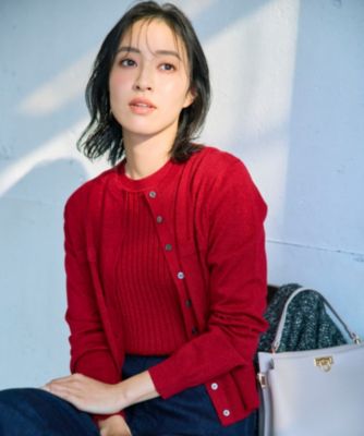 【新品未使用】組曲 クミキョク カーディガン トップス アンサンブル 組曲(クミキョク)の【ご好評につき追加販売 / 新色追加】ラメ