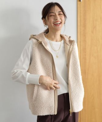 集英社HAPPY PLUS STOREANY（エニィ）/【手洗い可】キルトコンビベスト