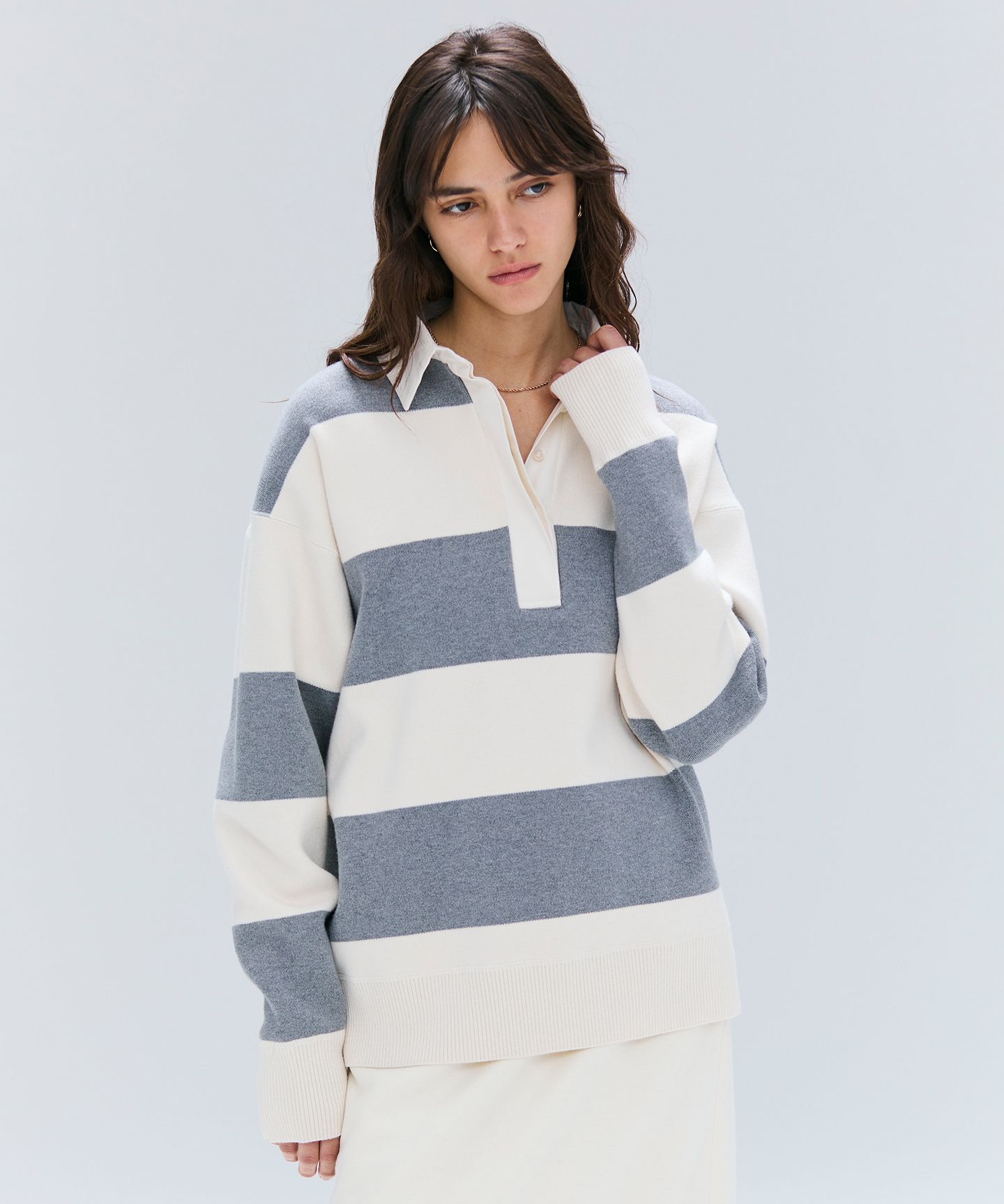 集英社HAPPY PLUS STOREで買える「BEIGE,(ベイジ/【洗える】TAFT / コットンカシミヤラガーニット」の画像です。価格は50,600円になります。