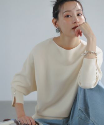 集英社HAPPY PLUS STOREANY SIS（エニィスィス）/【CICA加工】ビューティドルマン ニット