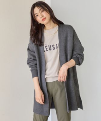 集英社HAPPY PLUS STOREANY（エニィ）/【洗濯機可】トッパーニットカーデガン