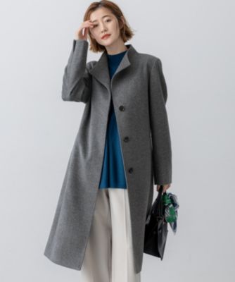 新品 23区 ウールコート Sサイズ　カシミヤ 23区 S(ニジュウサンク エス)のウールカシミヤビーバー スタンドカラー