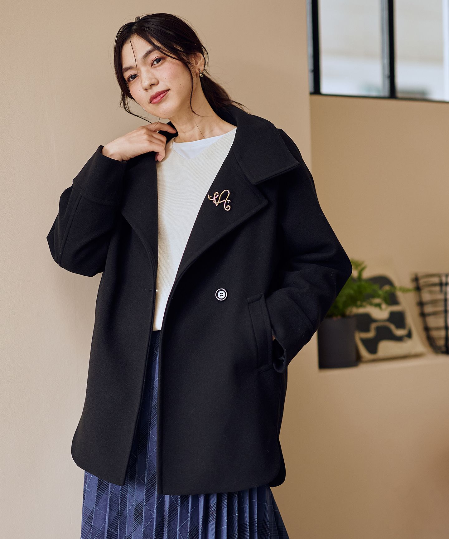 ANY(エニィ)/スタンドコクーンコート