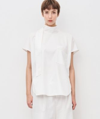 集英社HAPPY PLUS STOREuncrave（アンクレイヴ）/ブロードクロス ボウタイブラウス