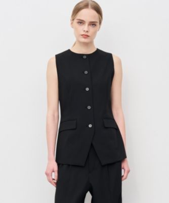 集英社HAPPY PLUS STOREuncrave（アンクレイヴ）/TRツイル ジレブラウス