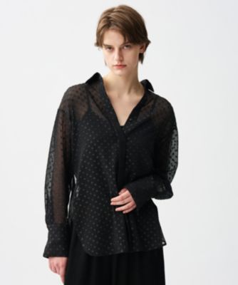 集英社HAPPY PLUS STOREuncrave（アンクレイヴ）/【手洗い可】シアードットジャガード シャツ