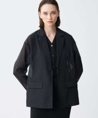 集英社HAPPY PLUS STOREuncrave（アンクレイヴ）/【久慈暁子さん着用】シアー オーガンジー シャツ ジャケット