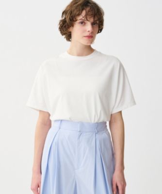 集英社HAPPY PLUS STOREuncrave（アンクレイヴ）/【佐藤晴美さん着用・洗濯機洗い可】プレーンストレッチ ビッグTシャツ