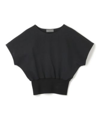 集英社HAPPY PLUS STOREuncrave（アンクレイヴ）/【UVカット・接触冷感・マシンウォッシャブル】ダブルフェイスジャージー ドルマンスリーブリブトップス