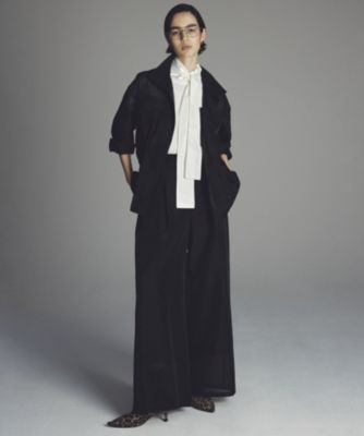 集英社HAPPY PLUS STOREuncrave（アンクレイヴ）/シアーオーガンジー ワイドパンツ