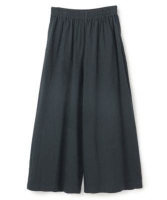 集英社HAPPY PLUS STOREuncrave（アンクレイヴ）/【洗濯機洗い可】コットンリネンボイル ワイドパンツ