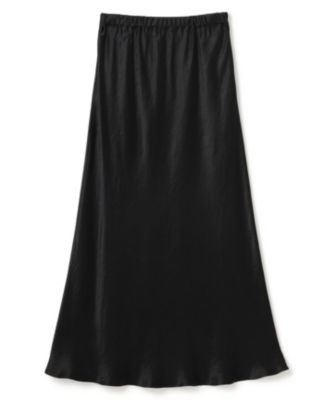 集英社HAPPY PLUS STOREuncrave（アンクレイヴ）/【手洗い可】アセテートヴィンテージサテン バイアススカート