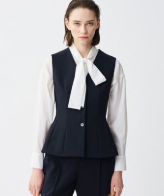 集英社HAPPY PLUS STOREuncrave（アンクレイヴ）/【撥水・洗濯機洗い可】プルーフ ダブルクロス ジレ