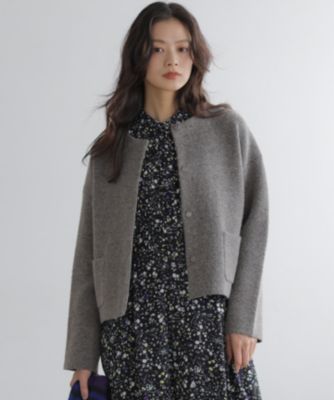 集英社HAPPY PLUS STORE組曲（クミキョク）/プレーティングニットアウター ジャケット