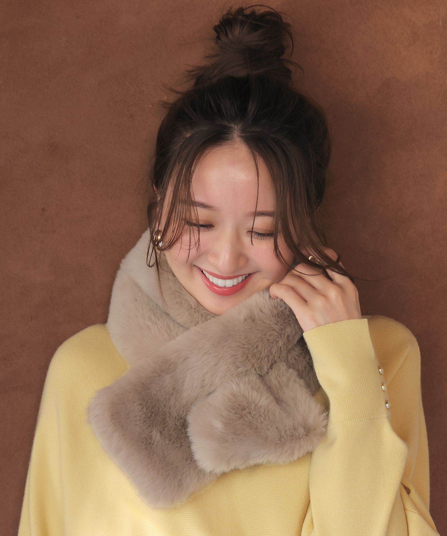 ANY SIS(エニィスィス)/フェイクファー ティペット