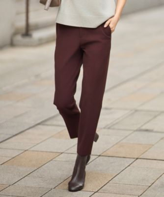 　TRギャバ裏起毛テーパード パンツ