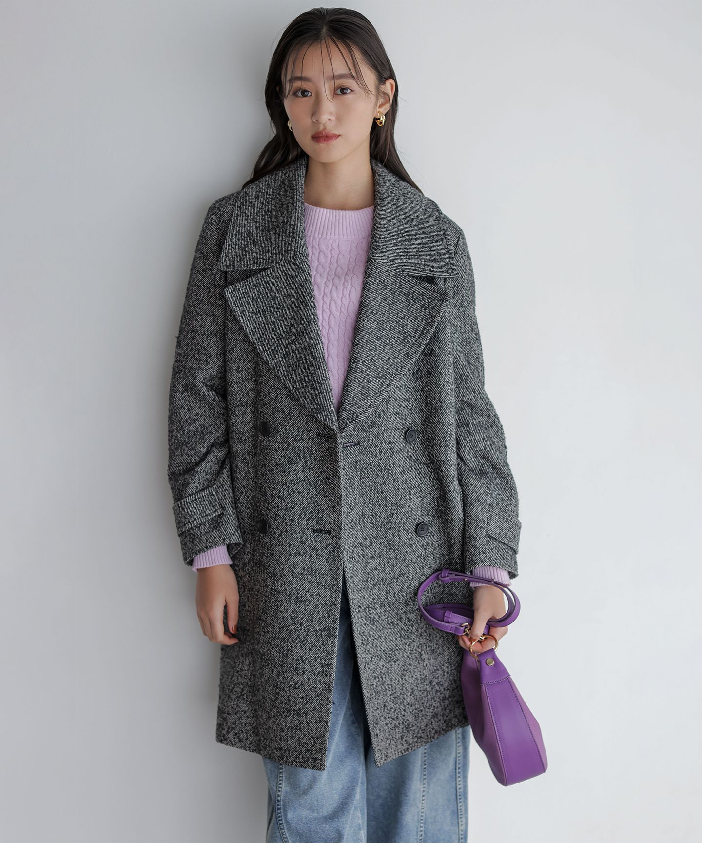 組曲 L(クミキョク　エル)/ループツイードチェスター コート