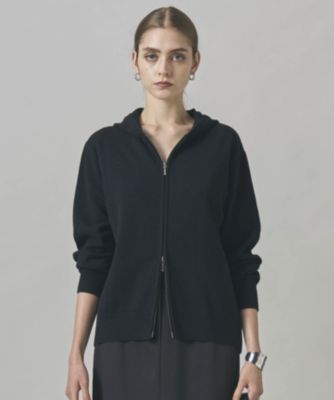 ICB(アイシービー)の【洗える】ソフトカシミヤミックス ジップアップ 