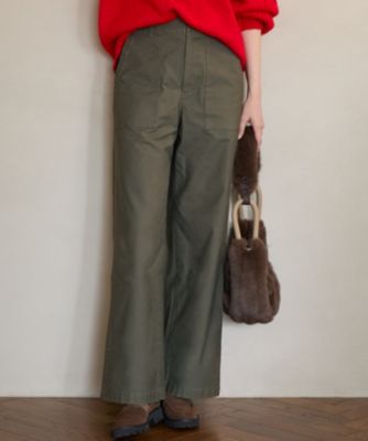 23区 L(ニジュウサンク エル)の【SLOW/一部店舗限定】ミリタリーボトム