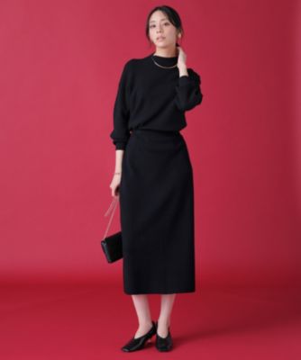 ANY SIS(エニィスィス)のCICA加工 ニット タイト スカート通販